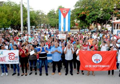 Granma sede nacional del aniversario 59 de los CDR