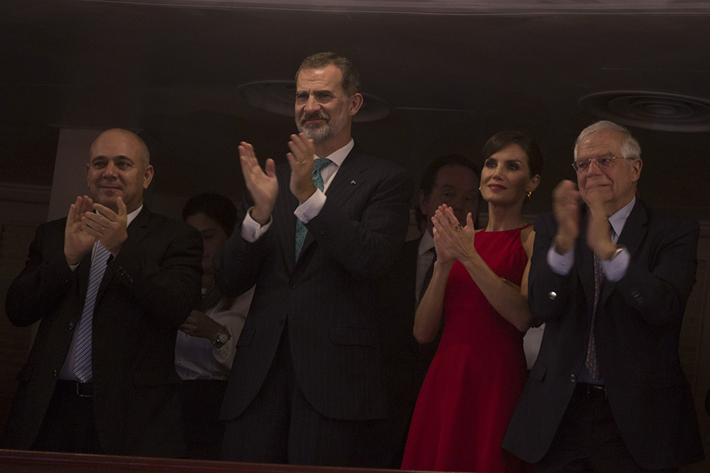 Reyes de España asistieron a gala cultural en su honor en Gran Teatro de La Habana