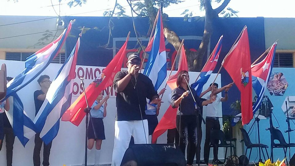 National Act for the 48th anniversary of the FEEM held in Granma