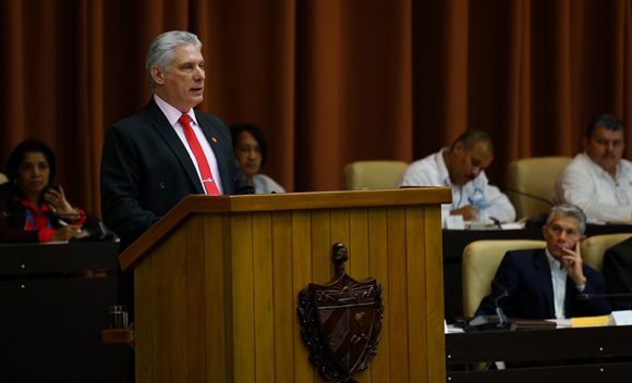 Diaz-Canel says the Cuban people will continue to resist U.S. threats and aggression