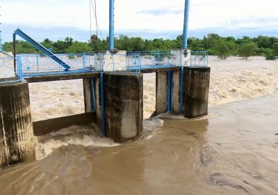 Situación hidrológica en Granma ante paso de ETA