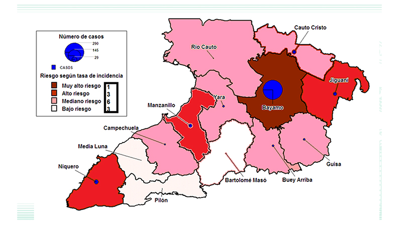 Movement restriction in districts of Bayamo to control the Covid-19