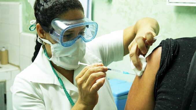 Intervention study with the vaccine candidate Abdala started in Public Health workers at the Bayamo polyclinic