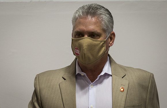 Cuban President highlights Delta strain alert and calls for self-care