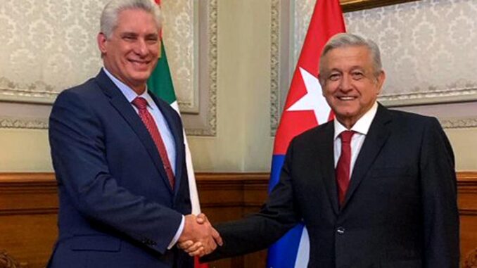 López Obrador announced official visit of President of Cuba Díaz-Canel