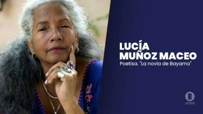 Lucía Muñoz will be part of the Living Anthology of the world's poets