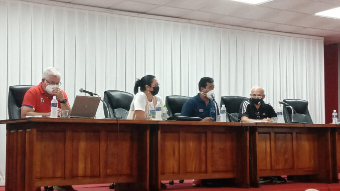 An exchange in Granma about the development of the Cuban Baseball strategy took place