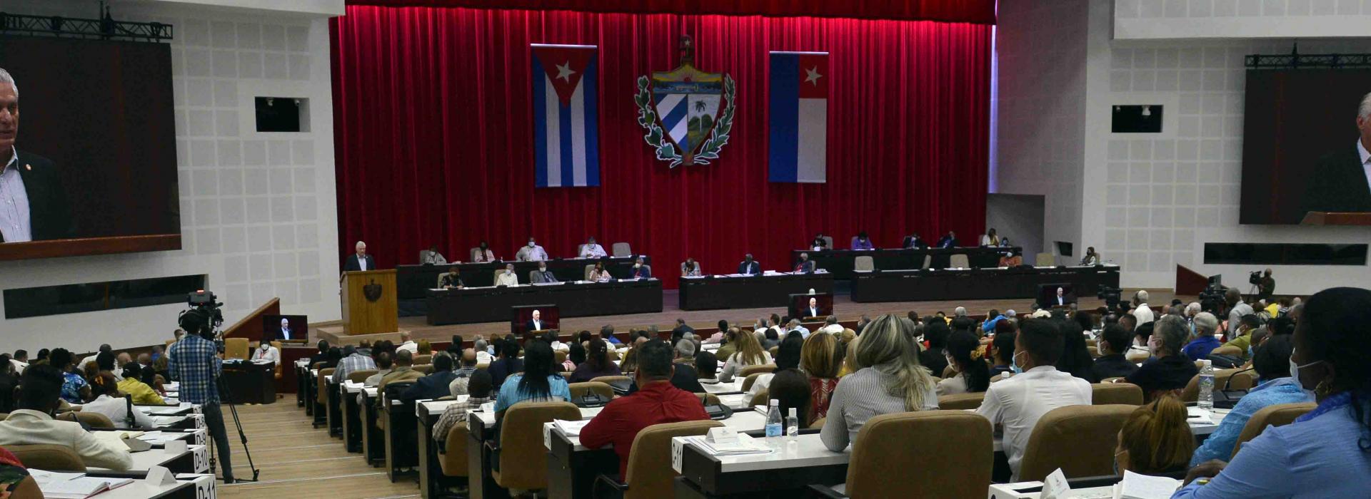 Speech delivered by Miguel Díaz-Canel at the closing of the Fifth Extraordinary Session of the National Assembly