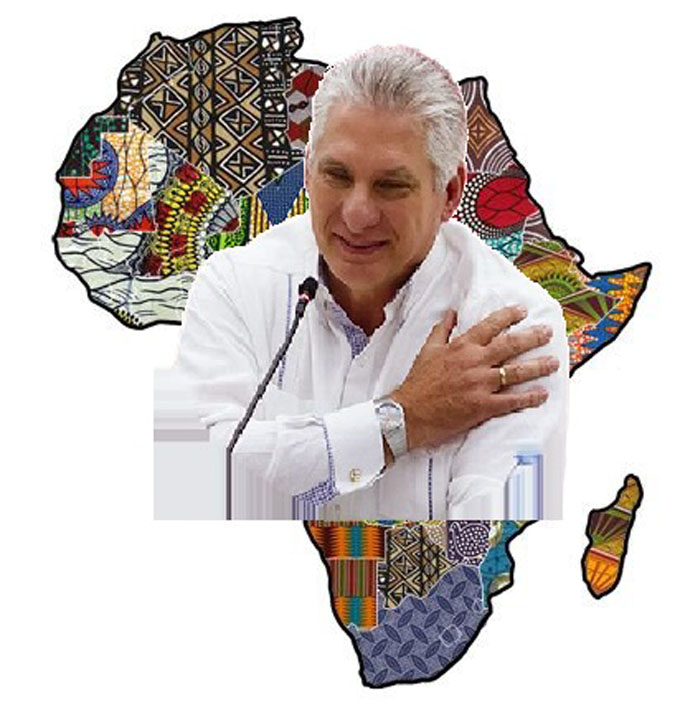 President of Cuba ponders historical ties on Africa Day